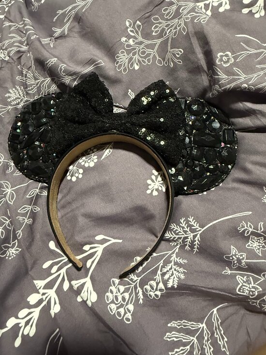 Black Diamond Mickey Mouse Ears